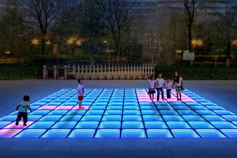 深淵互動重力感應(yīng)燈